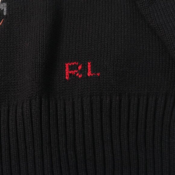Polo Ralph Lauren Women's Knit Sweater with Bear Design - Picture 4 of 9